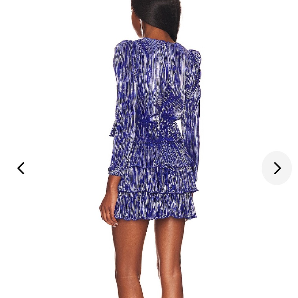 Elegant Blue Women's Dress